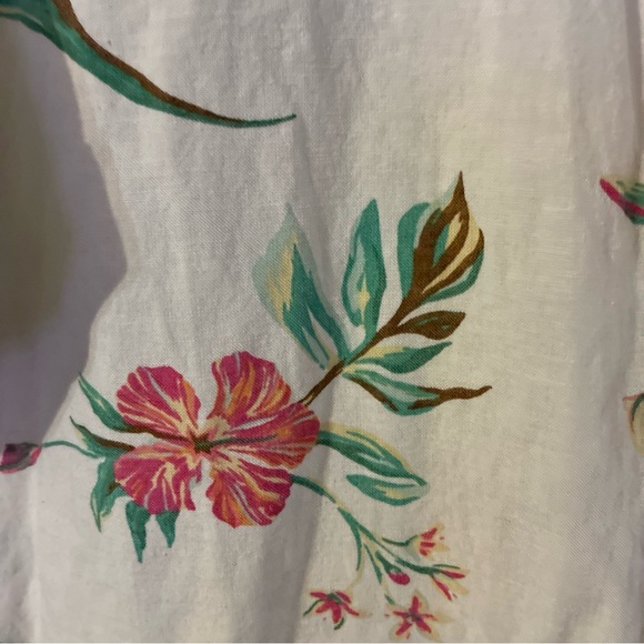 Levi's White Floral Men's Shirt - Picture 6 of 10